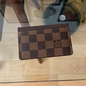 Louis Vuitton Thin brown wallet for cards 100% authentic